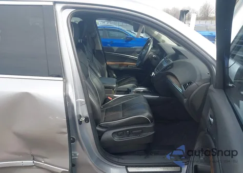 2017 Acura Mdx Advance Entertainment Pkgs z USA, uszkodzony, nr VIN 5FRYD4H99HB019045